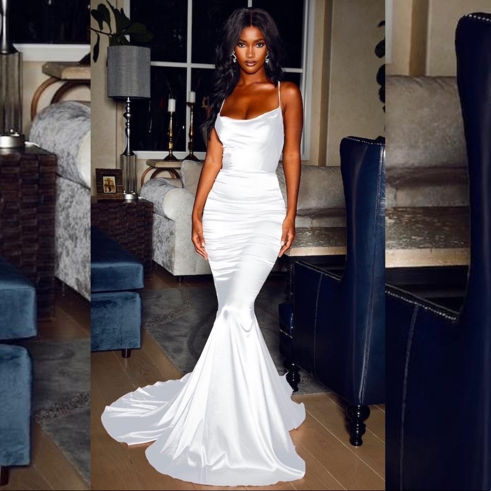 Satin Gown